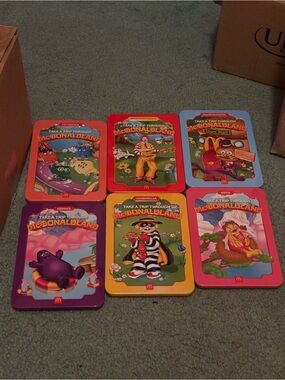 McDonald's Take a Trip Through McDonaldland Collectible Tin Set - Multicolor